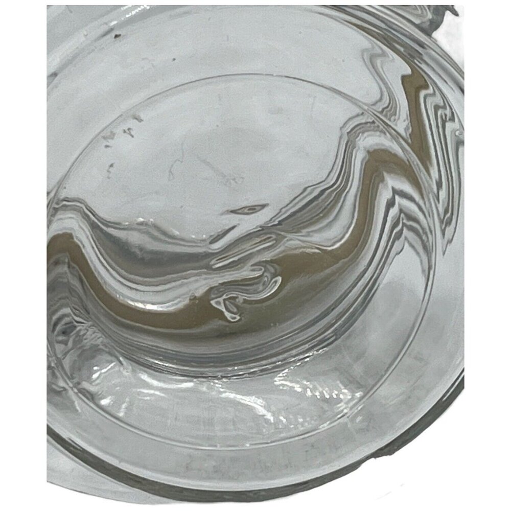 Italy Fidenza Fido Clear Glass Canister Jar Rubber Seal Wire Bale 1/2 L Vintage - Picture 4 of 8